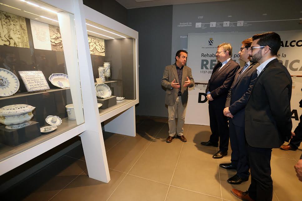 El Consell respalda las actuaciones para la rehabilitación y consolidación de la Real Fábrica de l'Alcora El Consell respalda las actuaciones para la rehabilitación y consolidación de la Real Fábrica de l'Alcora