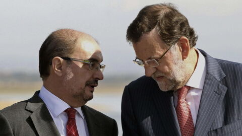Javier Lamb&aacute;n y Mariano Rajoy