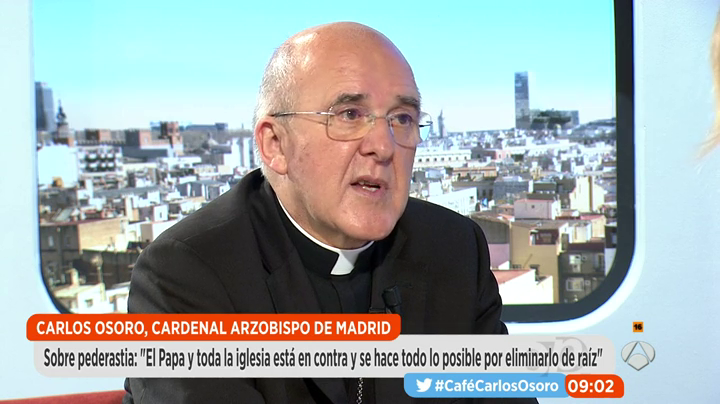 Carlos Osoro, sobre el autobús de Hazte Oír: "La Iglesia respeta todas las situaciones de transgénero" Carlos Osoro, sobre el autobús de Hazte Oír: "La Iglesia respeta todas las situaciones de transgénero"