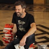 Pau Donés presentando su disco y libro '50 Palos'