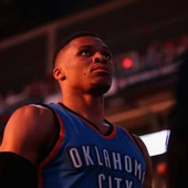 Russell Westbrook, durante un partido con los Thunder Russell Westbrook, durante un partido con los Thunder