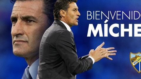 M&iacute;chel, nuevo entrenador del M&aacute;laga