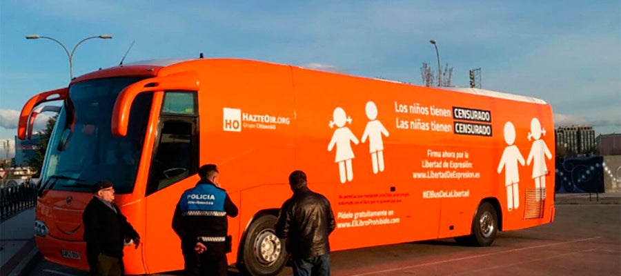 El nuevo autobús de Hazte Oír El nuevo autobús de Hazte Oír