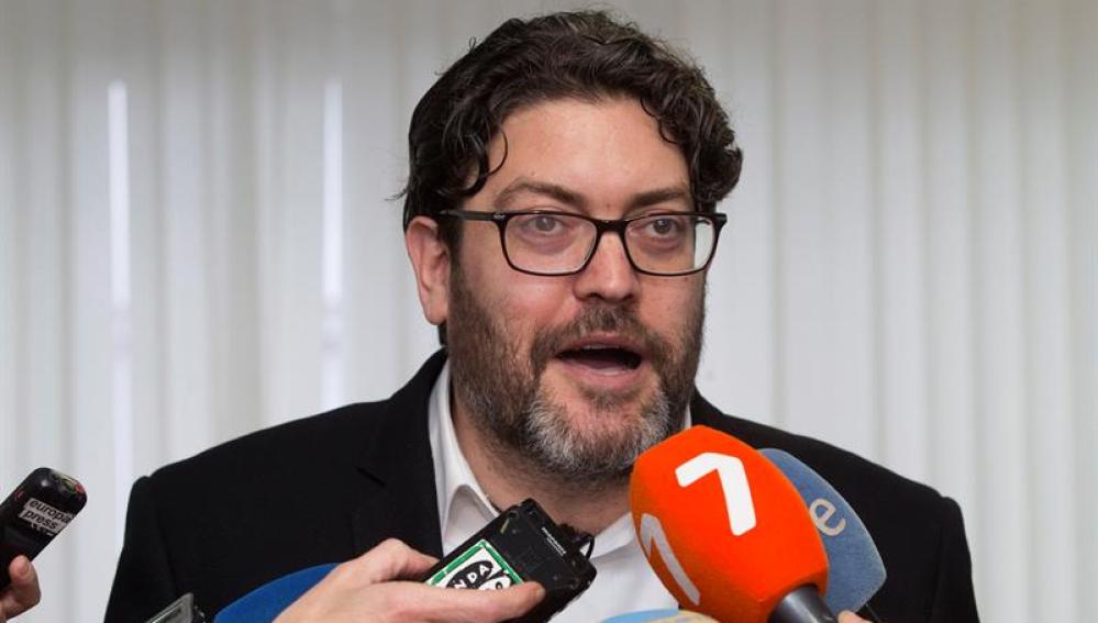 El portavoz de Ciudadanos en la Asamblea Regional de Murcia, Miguel Sánchez