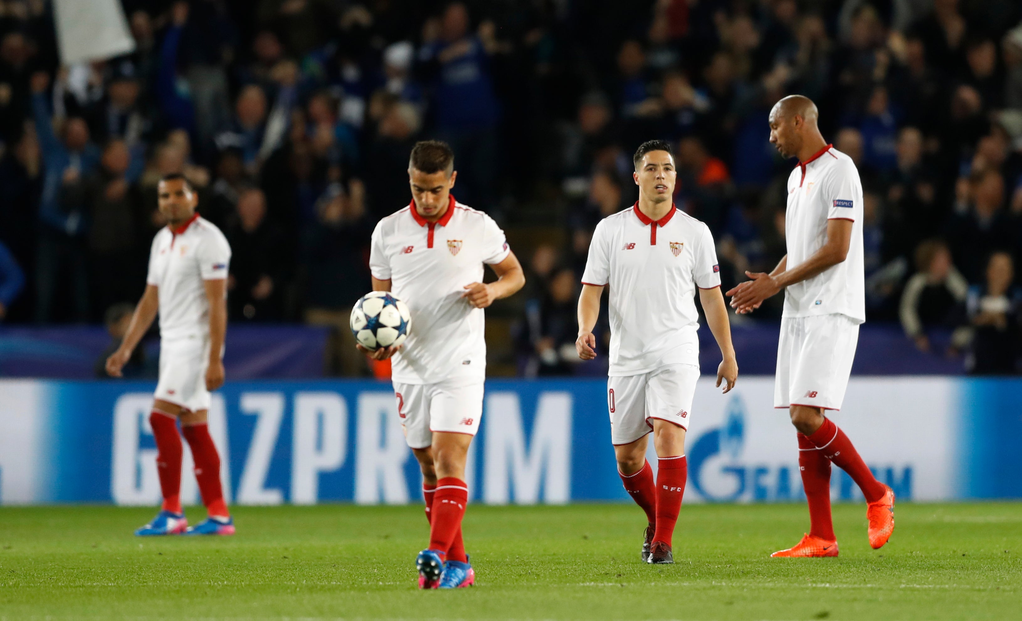 El Leicester pasa a cuartos y acaba con el sueño europeo del Sevilla de Sampaoli El Leicester pasa a cuartos y acaba con el sueño europeo del Sevilla de Sampaoli