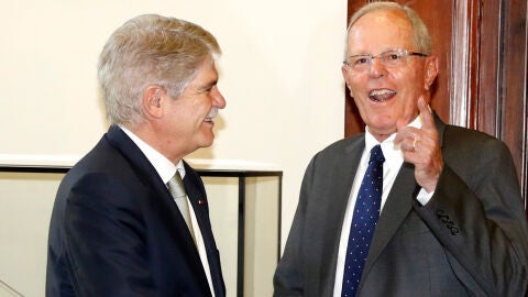 Alfonso Dastis y Pedro Pablo Kuczynski