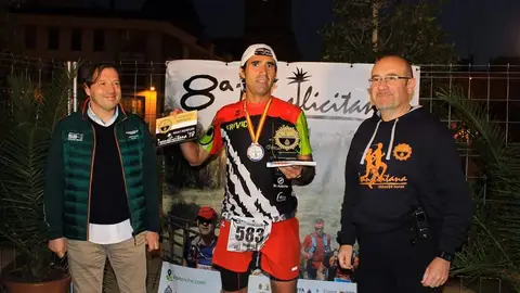 Miguel Mataix, vencedor de la Transilicitana 2017. ULTRAMARATÓN