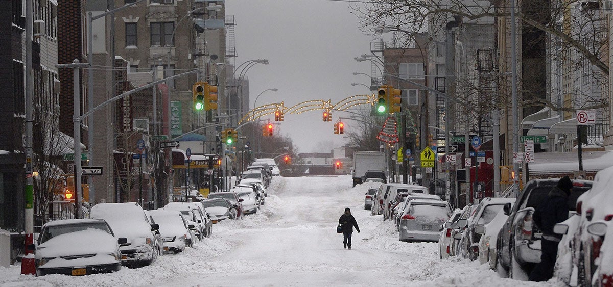 Nueva York y la parte nordeste de EEUU se prepara para la llegada de la gran tormenta de nieve 'Stella' Nueva York y la parte nordeste de EEUU se prepara para la llegada de la gran tormenta de nieve 'Stella'