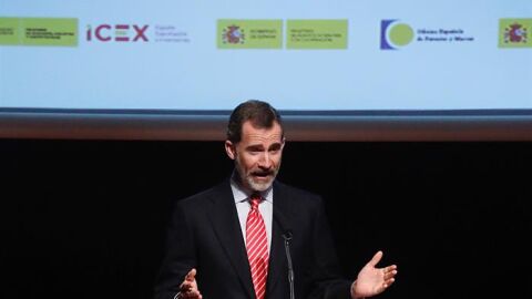Felipe VI, en un acto el d&iacute;a que se cumplen 1.000 d&iacute;as desde su coronaci&oacute;n