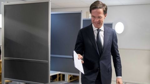 El primer ministro de Holanda, Mark Rutte