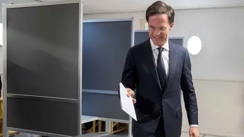 El primer ministro de Holanda, Mark Rutte El primer ministro de Holanda, Mark Rutte