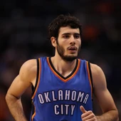 Álex Abrine, durante un partido con Oklahoma City Thunder Álex Abrine, durante un partido con Oklahoma City Thunder