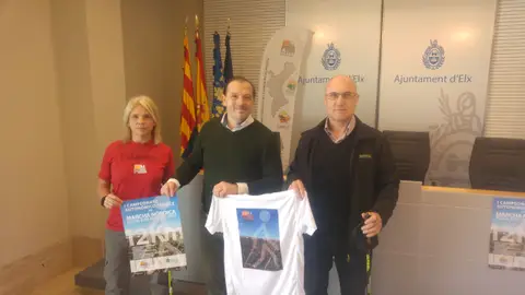 Presentación del I Campeonato de Marcha Nórdica. MARCHA NÓRDICA