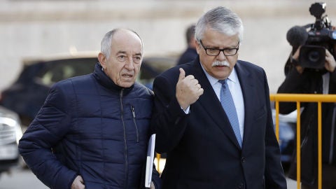 Miguel &Aacute;ngel Fern&aacute;ndez Ord&oacute;&ntilde;ez a su llegada a la Audiencia Nacional