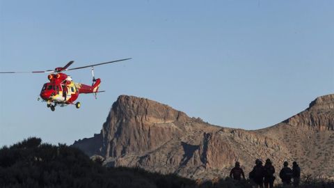 Rescate en el Teide