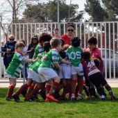 La escuela del Elche Club de Rugby Unión sigue formando a los jóvenes jugadores.