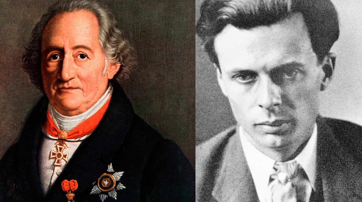 Los inspiradores: Johann Wolfgang von Goethe & Aldous Huxley Los inspiradores: Johann Wolfgang von Goethe & Aldous Huxley