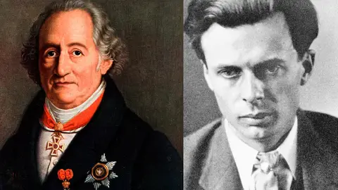 Johann Wolfgang von Goethe & Aldous Huxley Johann Wolfgang von Goethe & Aldous Huxley