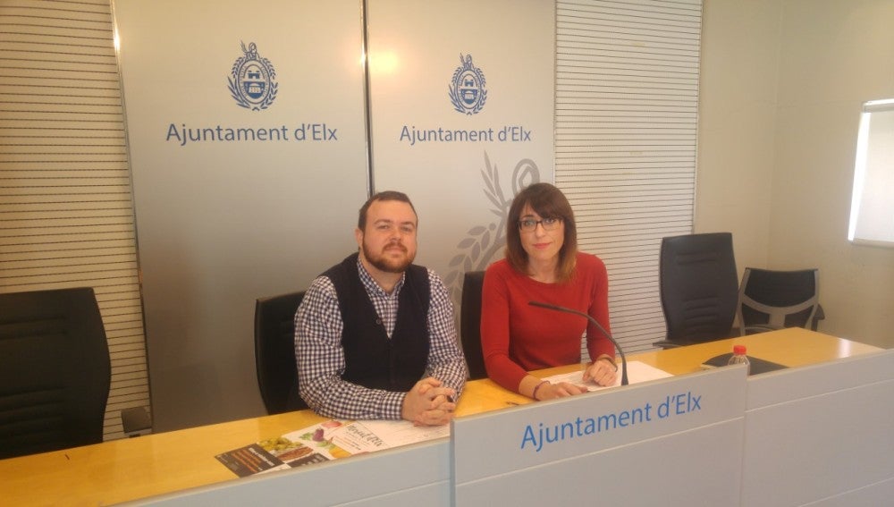 Patricia Maciá y Antonio García, portavoz y portavoz adjunto, respectivamentem de la Junta de Gobierno Local del Ayuntamiento Elche.