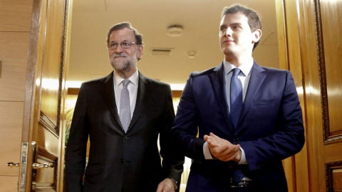 Mariano Rajoy y Albert Rivera