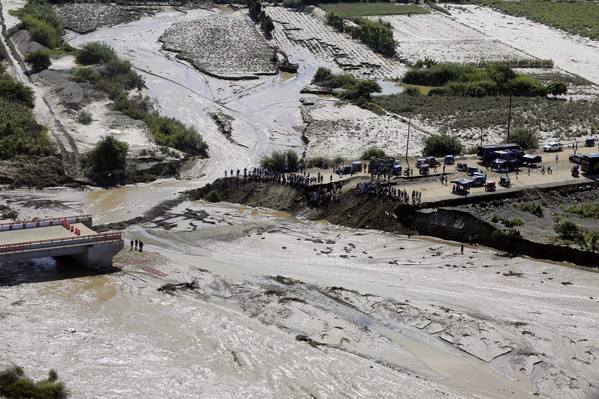 El número de damnificados por las lluvias e inundaciones en Perú se eleva a 72.000 personas El número de damnificados por las lluvias e inundaciones en Perú se eleva a 72.000 personas