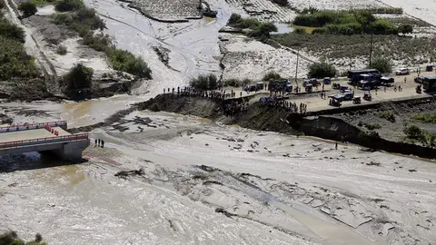 Imagen de las inundaciones en Perú Imagen de las inundaciones en Perú