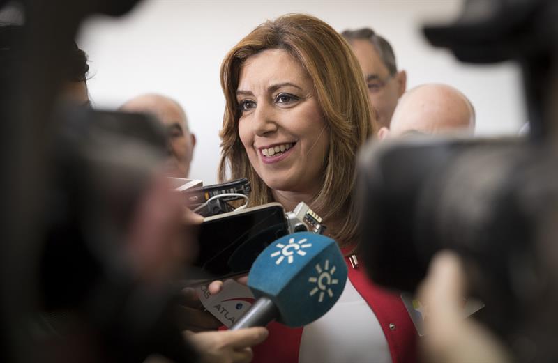Susana Díaz: "Tengo mucha ilusión y muchas ganas" Susana Díaz: "Tengo mucha ilusión y muchas ganas"