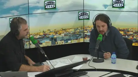 Frame 1410.815172 de: Entrevista completa a Pablo Iglesias en Más de uno Frame 1410.815172 de: Entrevista completa a Pablo Iglesias en Más de uno
