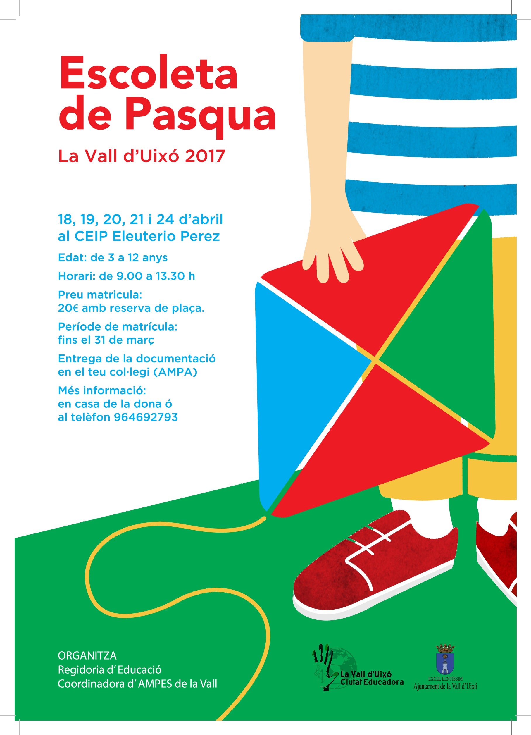 La Escoleta de Pasqua de la Vall d'Uixó lucha contra el acoso escolar La Escoleta de Pasqua de la Vall d'Uixó lucha contra el acoso escolar