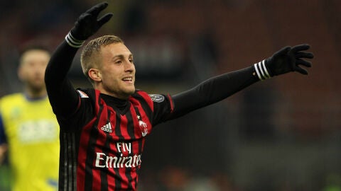 Deulofeu, con el Milan
