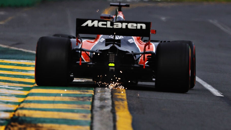 El McLaren, en acci&oacute;n
