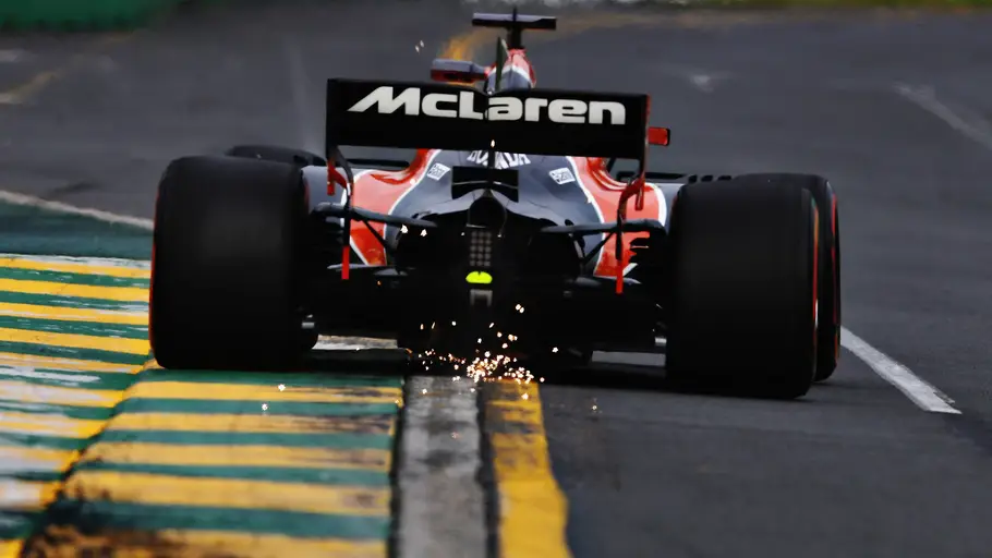 El McLaren, en acción El McLaren, en acción