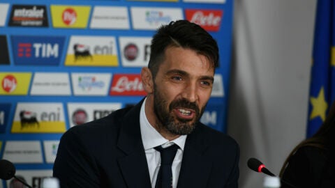 Buffon, con Italia