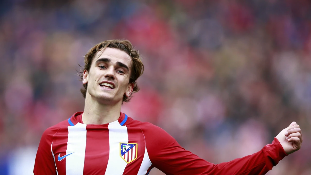 Griezmann, con el Atlético
