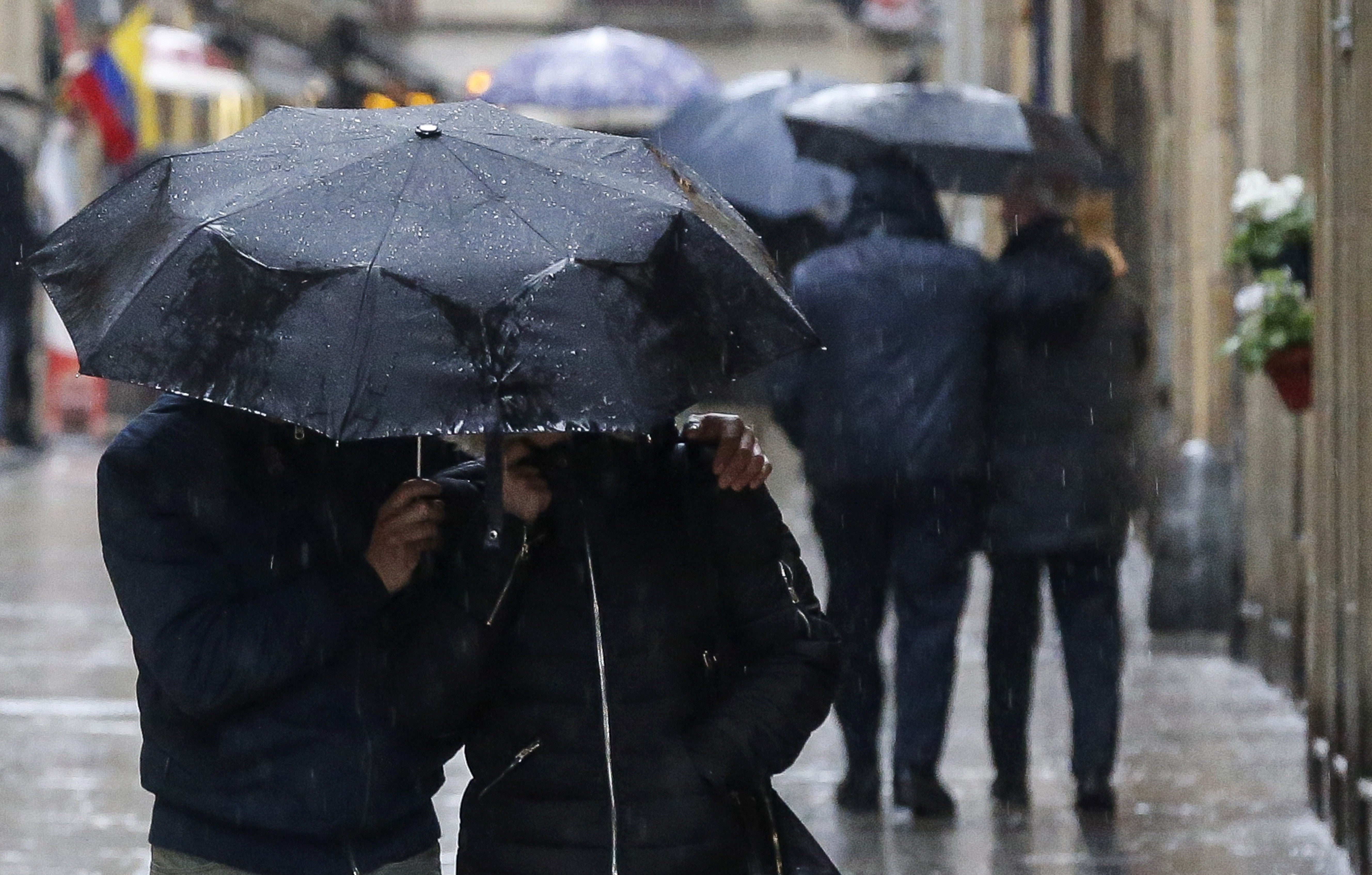 La nieve deja paso a la lluvia este fin de semana La nieve deja paso a la lluvia este fin de semana