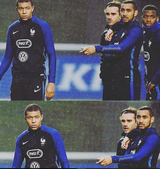 El divertido comentario de Griezmann sobre Mbappé: "Es el que nos va a mandar al banquillo" El divertido comentario de Griezmann sobre Mbappé: "Es el que nos va a mandar al banquillo"