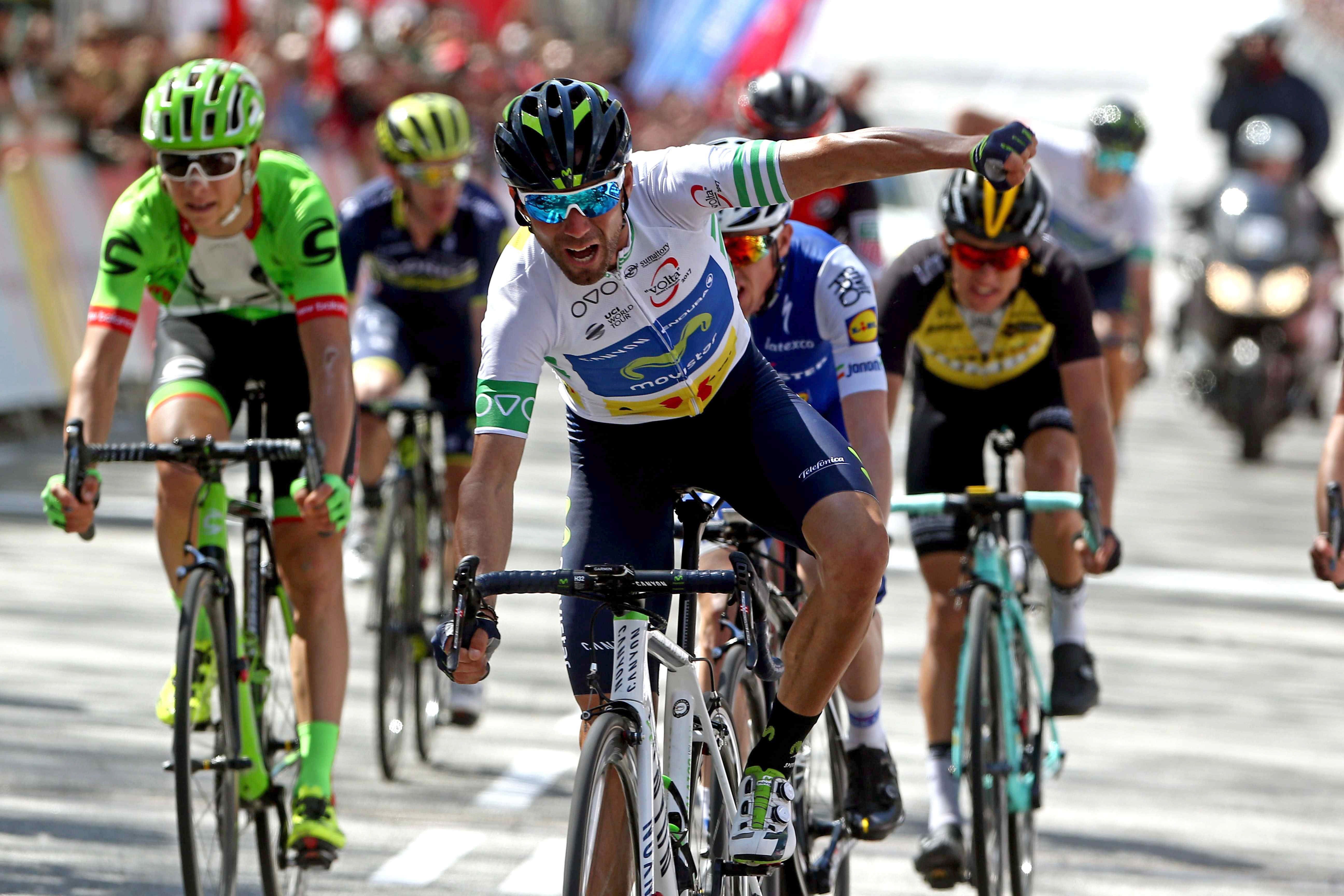 Alejandro Valverde se impone en Montjuic y gana su segunda Volta Alejandro Valverde se impone en Montjuic y gana su segunda Volta