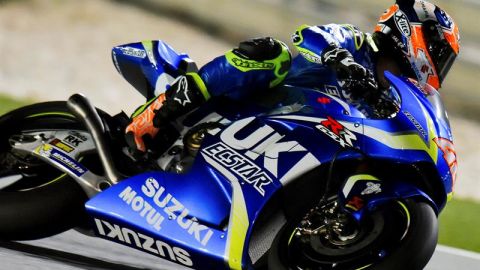 &Aacute;lex Rins en el circuito de Losail