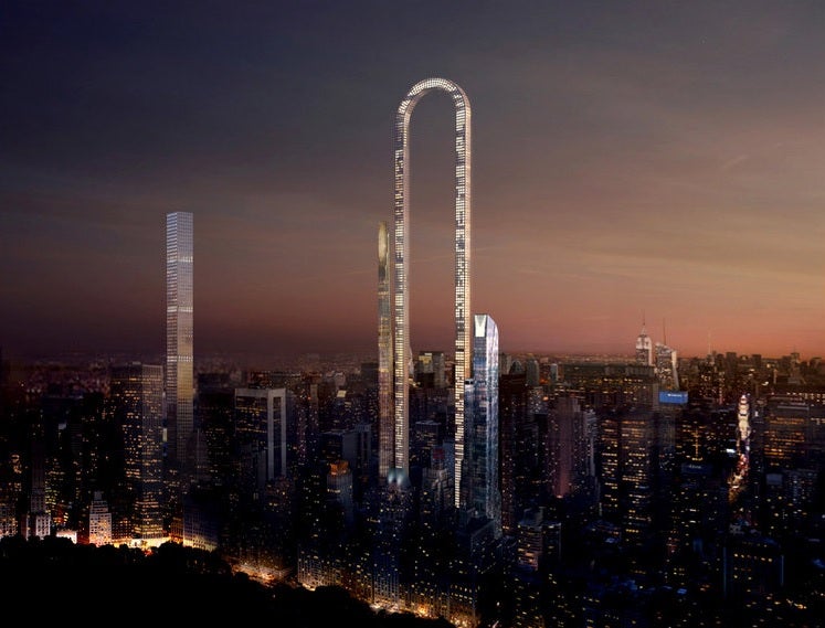 El 'Big Bend', un rascacielos en forma de U que se construirá en Nueva York El 'Big Bend', un rascacielos en forma de U que se construirá en Nueva York