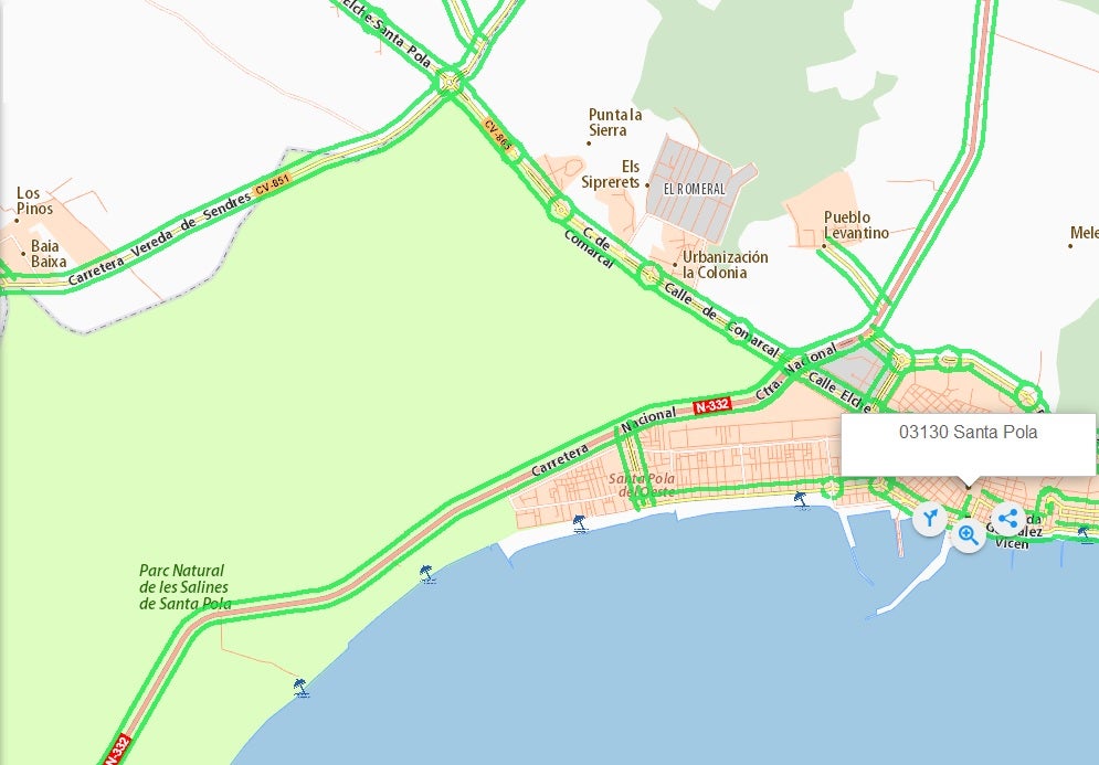 La Generalitat quiere finalizar la duplicación de la carretera de Santa Pola en este mandato La Generalitat quiere finalizar la duplicación de la carretera de Santa Pola en este mandato