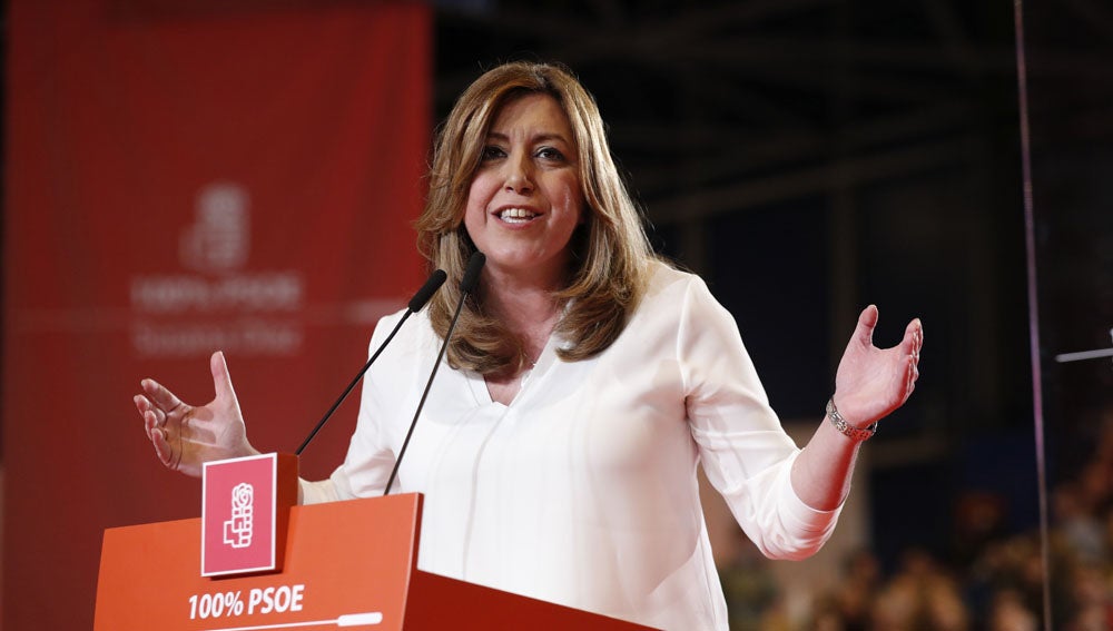Susana Díaz: "Quiero que recuperemos la fraternidad de un gran partido" Susana Díaz: "Quiero que recuperemos la fraternidad de un gran partido"