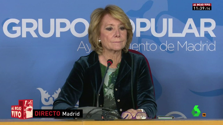 Aguirre: "Los nuevos dirigentes del PP de Baleares quieren catalanizar las islas" Aguirre: "Los nuevos dirigentes del PP de Baleares quieren catalanizar las islas"