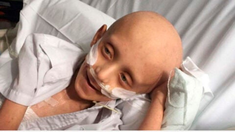 Filip Kwasny en el hospital