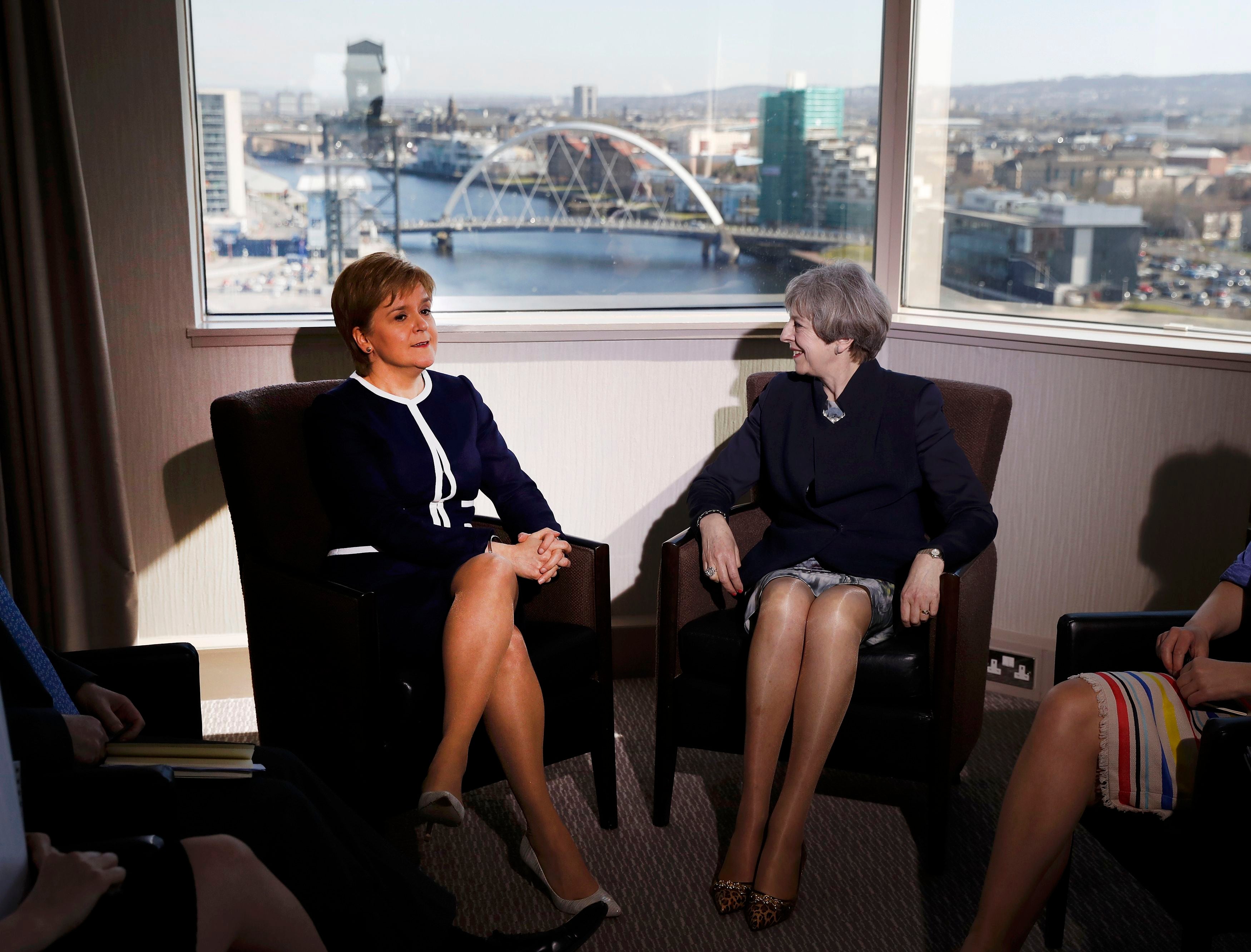 May advierte a Escocia de que nunca dejará que Reino Unido "se separe y se debilite" May advierte a Escocia de que nunca dejará que Reino Unido "se separe y se debilite"