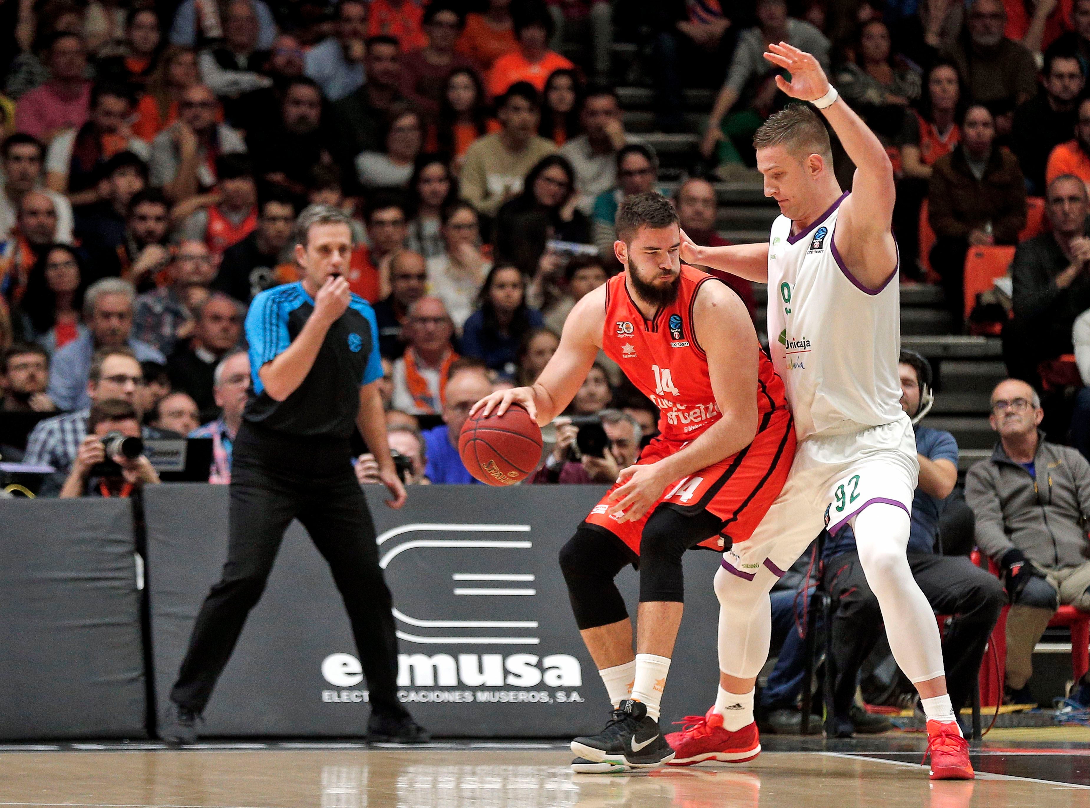 El Valencia Basket se va al parón con la tranquilidad buscada El Valencia Basket se va al parón con la tranquilidad buscada