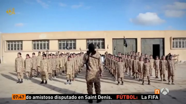 El grupo terrorista Daesh difunde vídeos de menores entrenándose para matar y para morir El grupo terrorista Daesh difunde vídeos de menores entrenándose para matar y para morir
