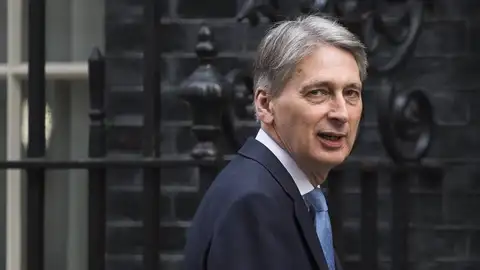 El ministro de Finanzas de Reino Unido, Philip Hammond El ministro de Finanzas de Reino Unido, Philip Hammond