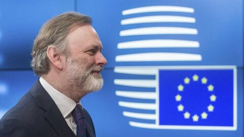 El embajador brit&aacute;nico ante la Uni&oacute;n Europea, Tim Barrow