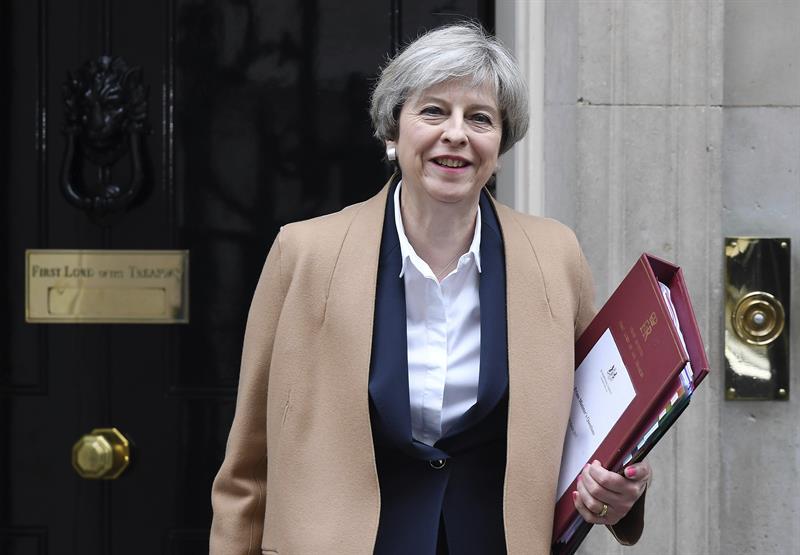 Theresa May: "La activación del 'Brexit' es un punto sin retorno" Theresa May: "La activación del 'Brexit' es un punto sin retorno"