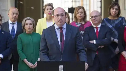 Pedro Antonio Sánchez dimite como presidente de Murcia Pedro Antonio Sánchez dimite como presidente de Murcia